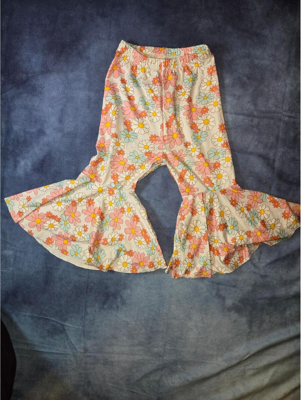 Flower bell bottoms